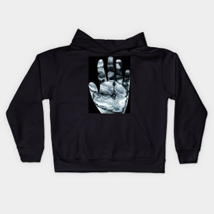 Hand with clock Kids Hoodie